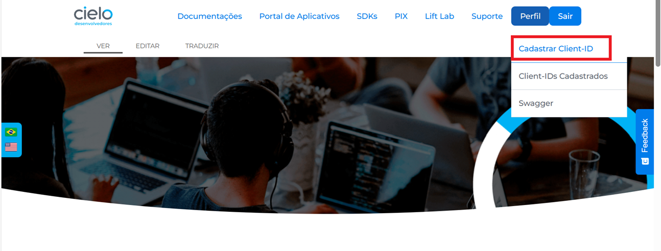Como consultar Client IDs cadastrados